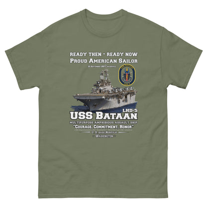 USS BATAAN tee,USS BATAAN LHD-5 t-shirt, Amphibious Assault Ship Veterans T-shirt, US NAvy Tees by comancha,