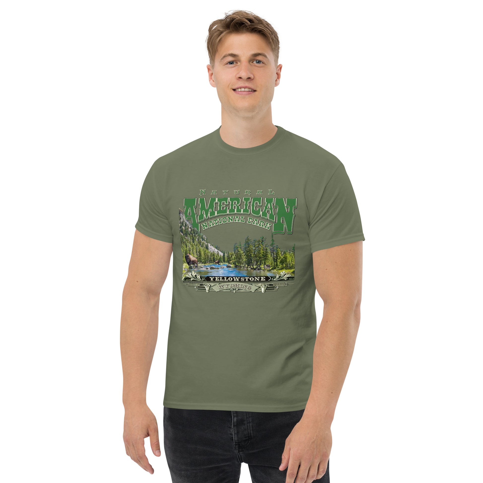 Yellowstone National Park t-shirt, Comancha Graphics,Yellowstone t-shirt, Comancha Graphics tee,