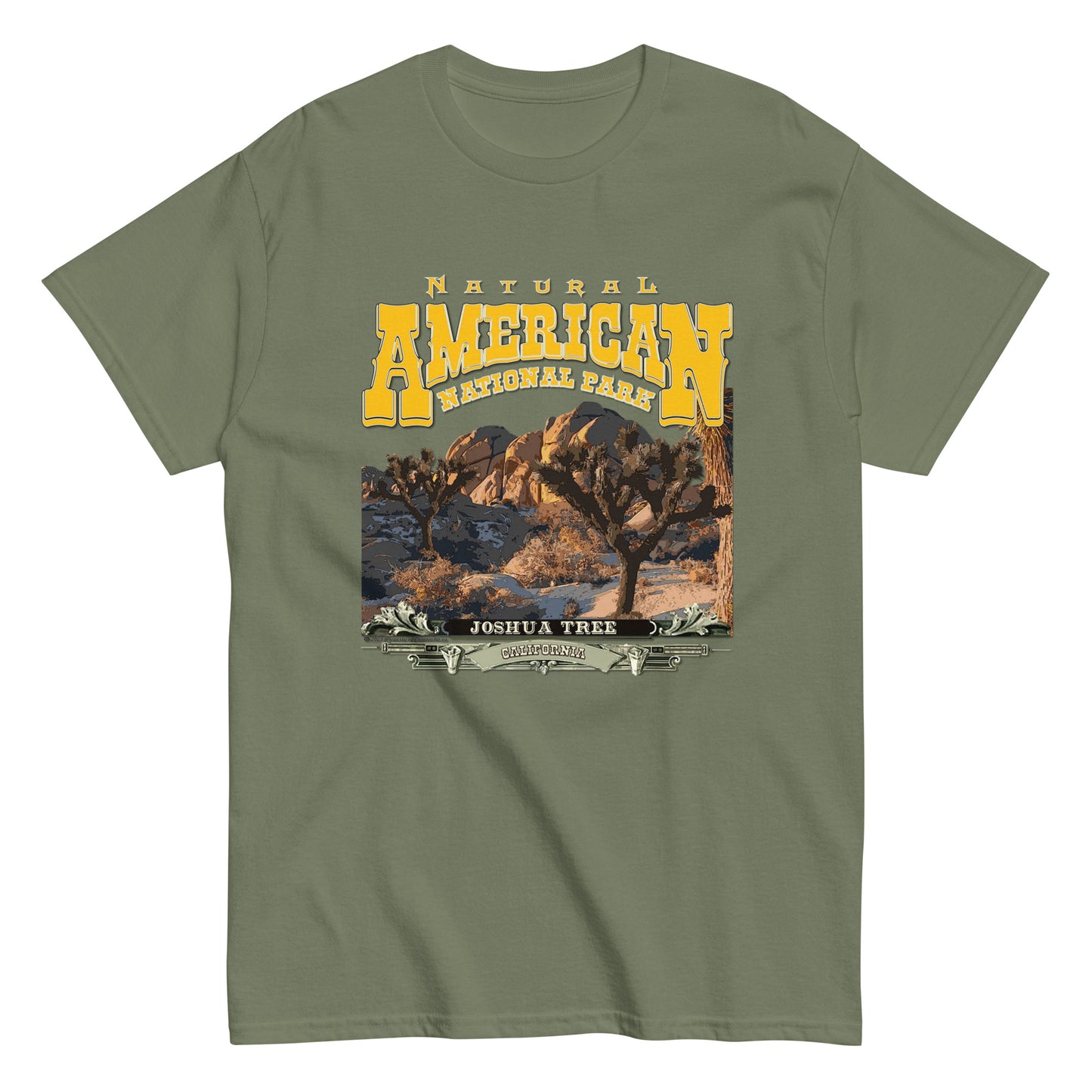 Joshua Tree National Park t-shirt, Comancha graphics,Joshua Tree t-shirt, Comancha graphics tee,