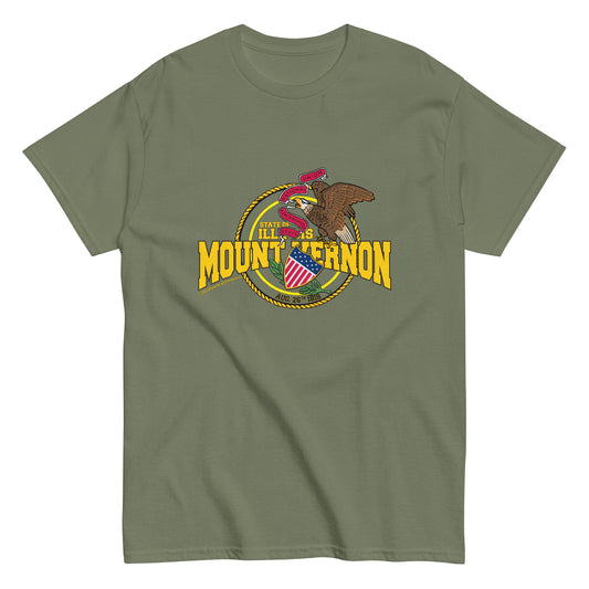 Mount Vernon t-shirt,Illinois T-shirt, Comancha Graphics,