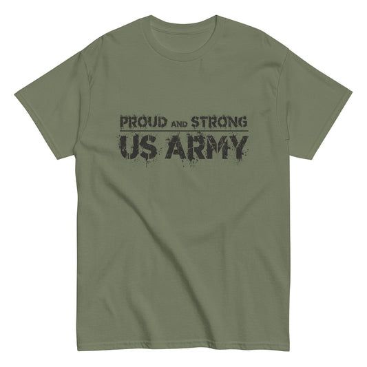 Proud and Strong US Army tee, Comancha Graphics,