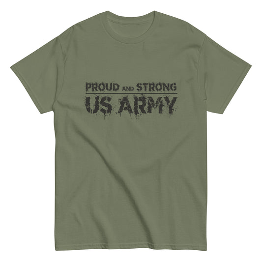 Proud and Strong US Army tee, Comancha Graphics,