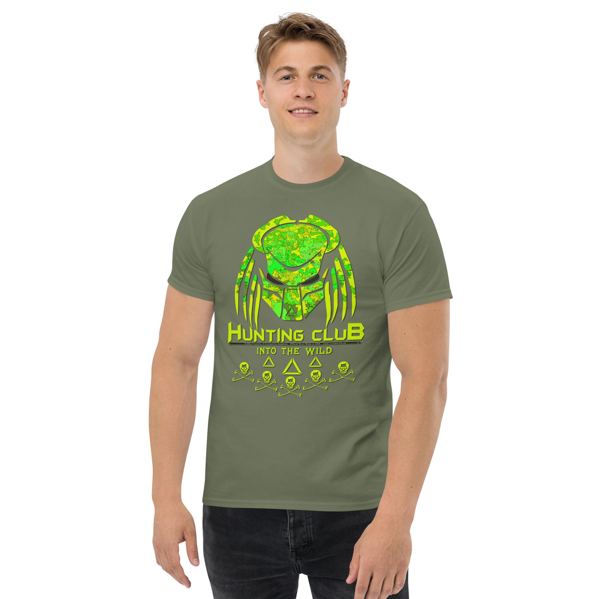 Hunting Club tee, Hunting T-shirt, Best hunting T-shirt,Predator t-shirt, Predator hunting tee,comancha,