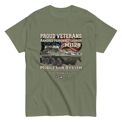 M1128 t-shirt,Strycker t-shirt,stryker t-shirt,M1128 Mobile Gun System Veterans t-shirt,