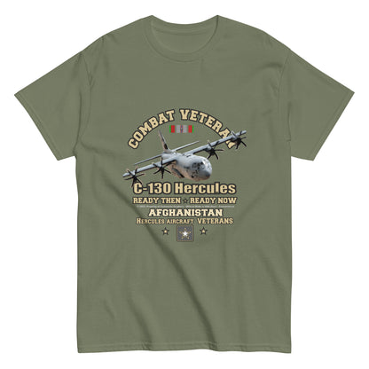 C-130 HERCULES t-shirt,Afghanistan veterans T-shirt, US Army tee,comancha graphics,