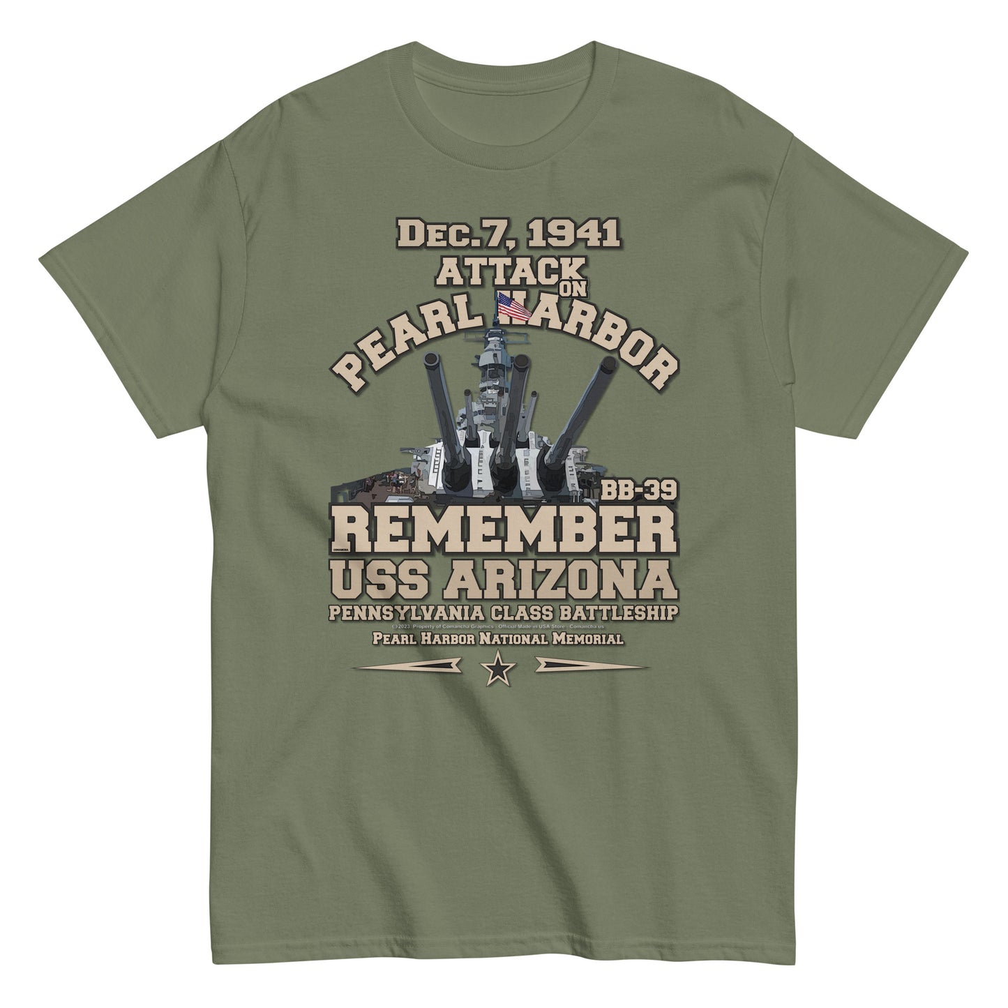 Attack on Pearl Harbor 1941 T-shirt,