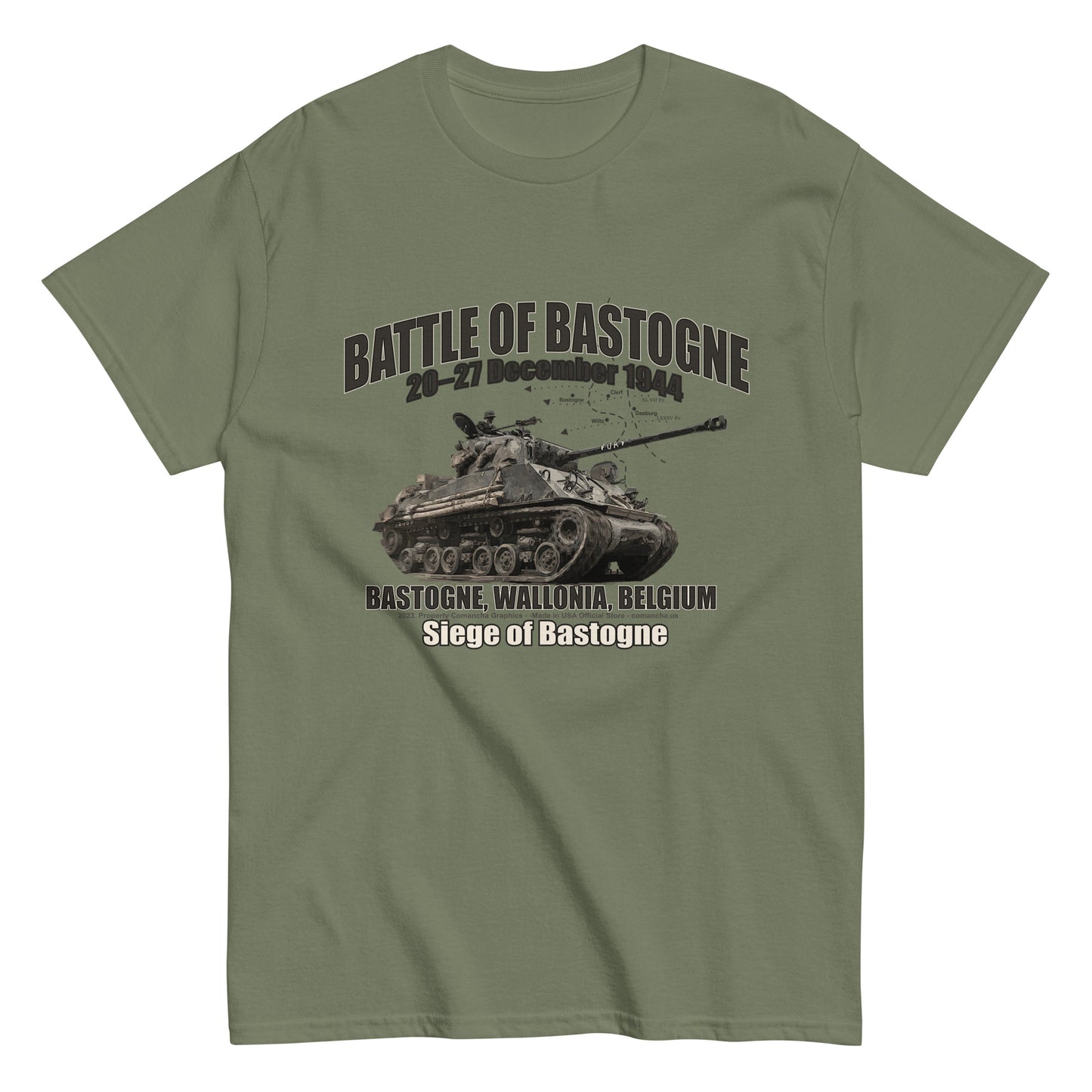 Battle of Bastogne T-shirt, Operation Garden Market T-shirt,