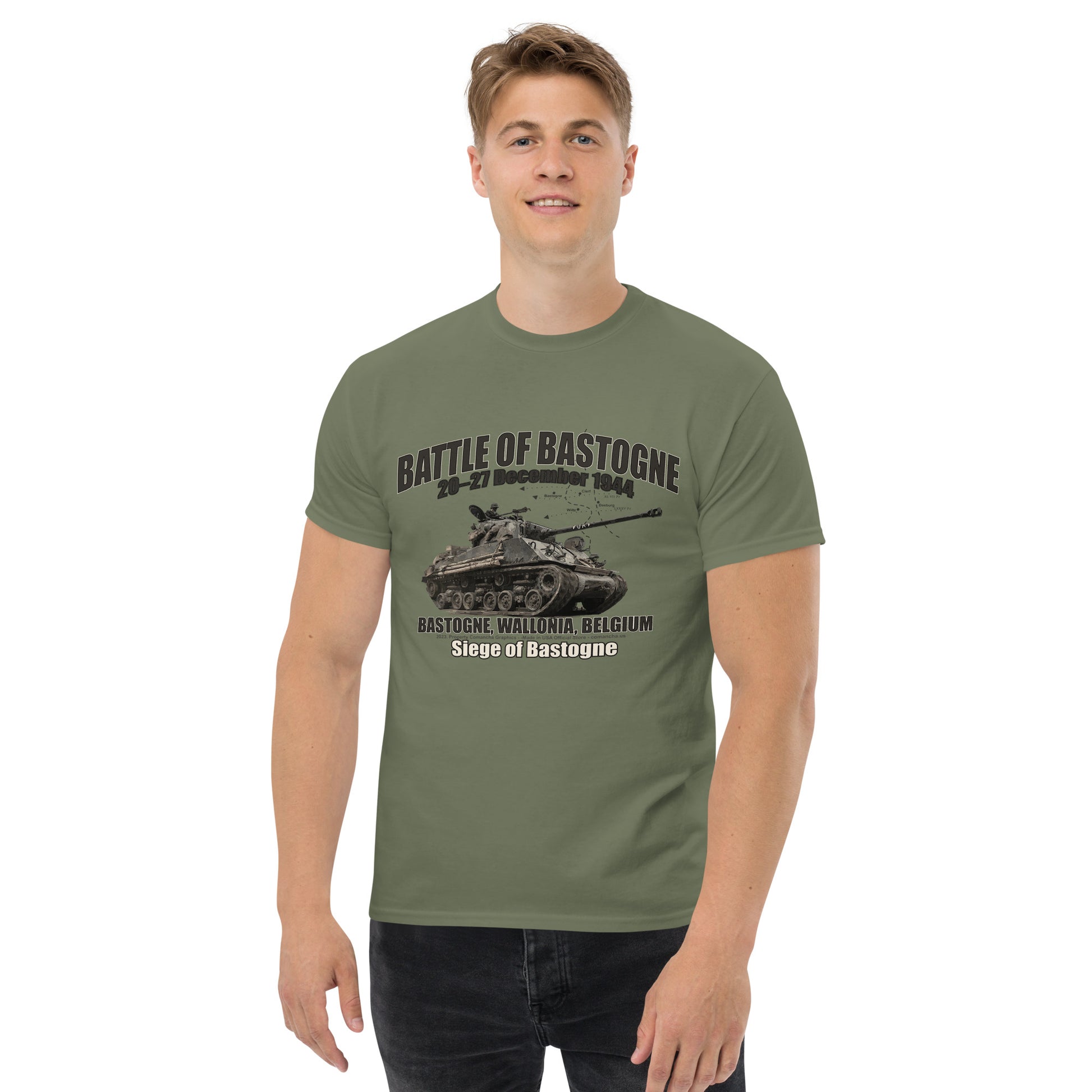 Battle of Bastogne T-shirt, Operation Garden Market T-shirt,