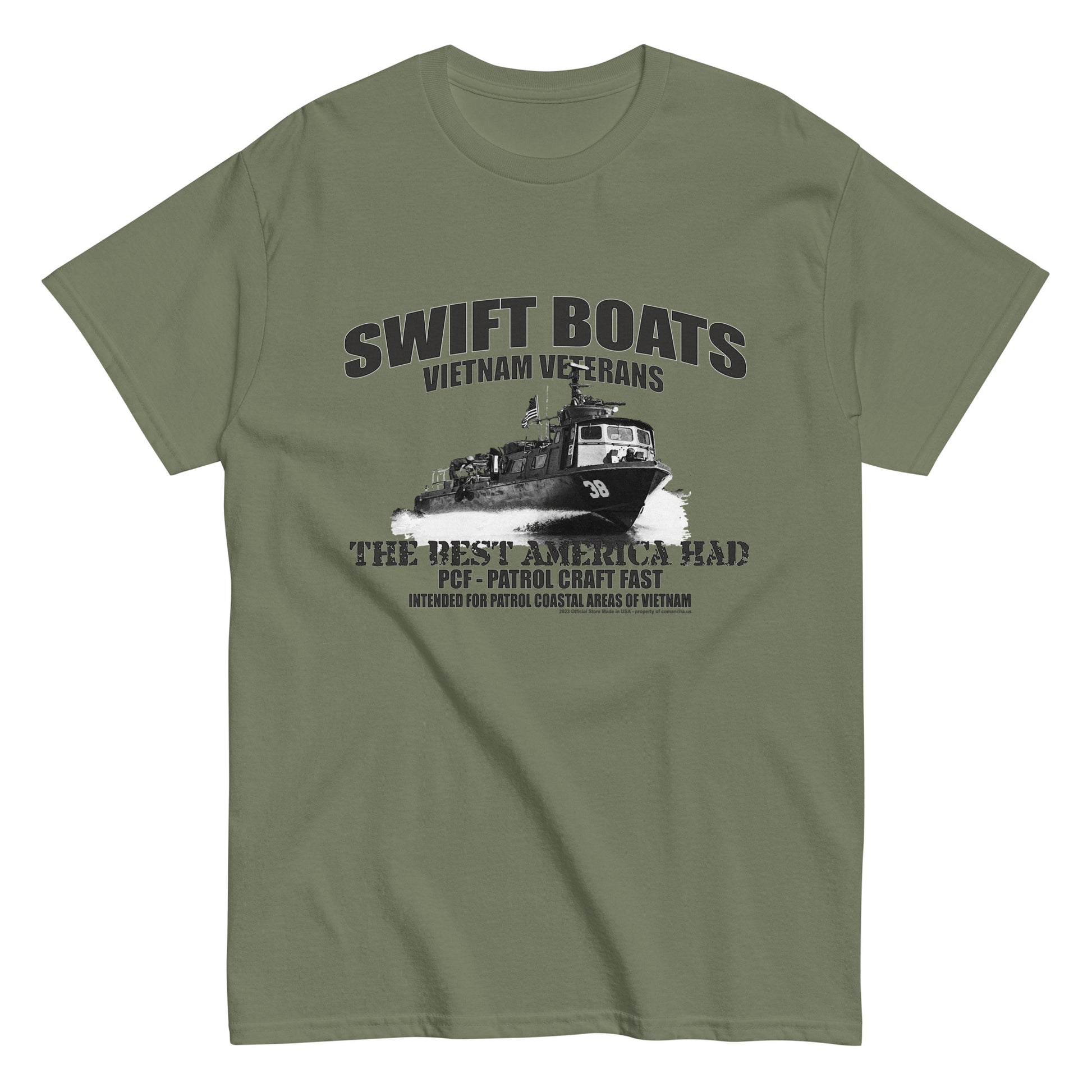 PCF Boats - Vietnam Veterans T-shirt, Swift Boats T-shirt,Proud - Vietnam Veteran T-shirt, Vietnam veterans t-shirt,us army veterans t-shirt,veterans day tee,vietnam combat tee,comancha t-shirts store,