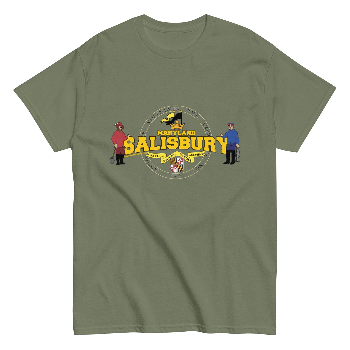 Salisbury Tee, State of Maryland t-shirt, comancha.us Online Store,