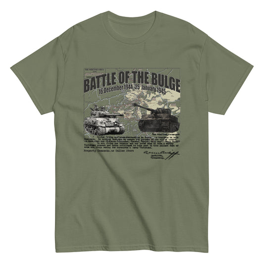 Battle of the Bulge T-shirt, Market Garden tee, Comancha Graphics tee,