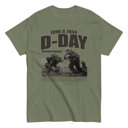 D-DAY T-shirt, Operation Neptune T-shirt, D-Day 1944 tee,