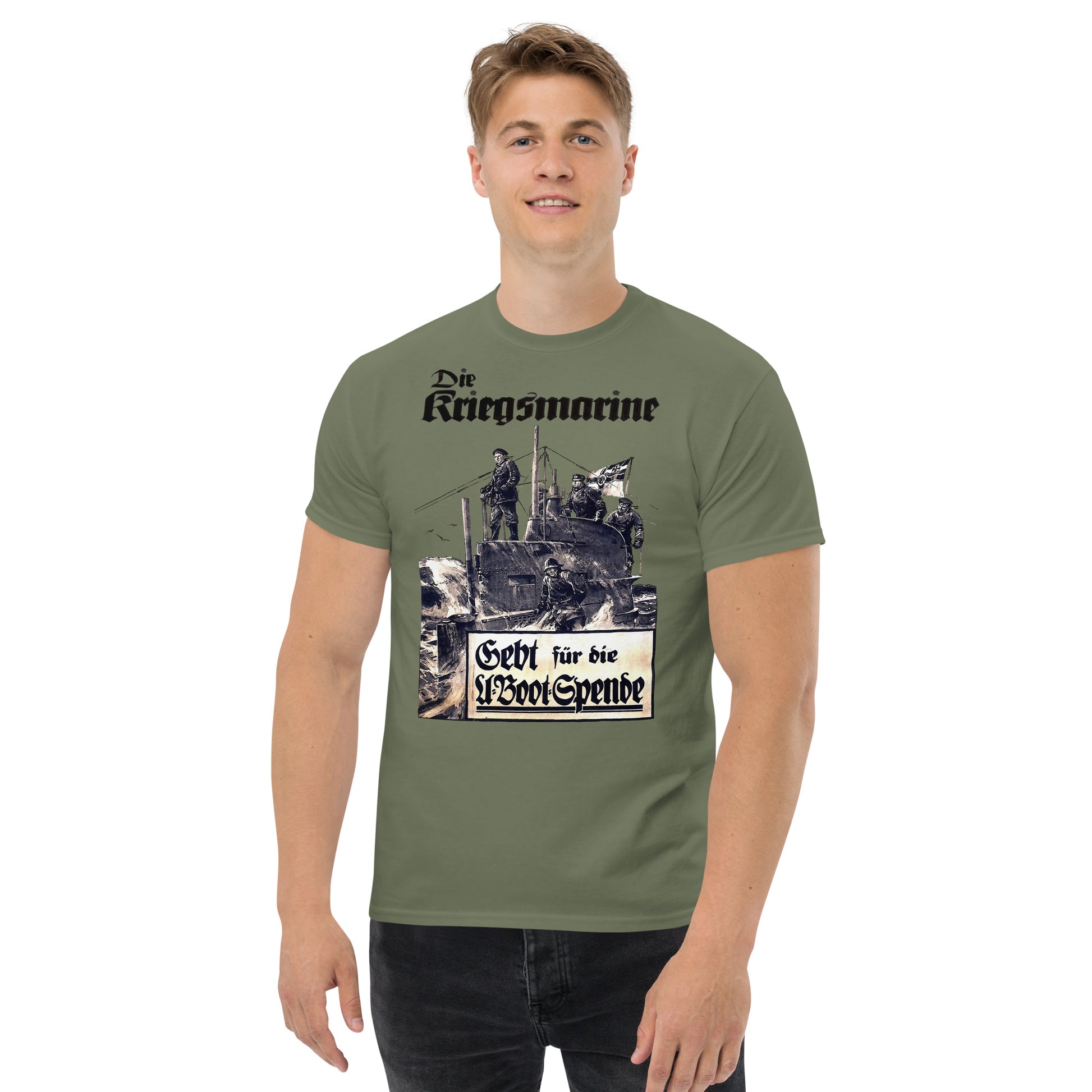 U-Boot Kriegsmarine tee, U-Boot T-shirt, Comancha Graphics,