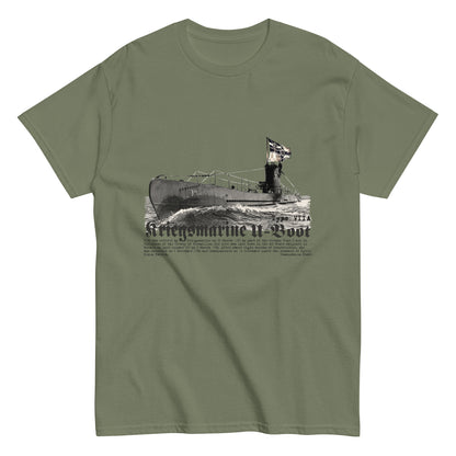 U-36 tee, U-Boot T-shirt, U-Boot Kriegsmarine tee, Comancha t-shirt,