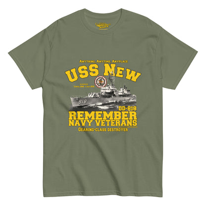 USS New DD-818 Destroyer t-shirt,