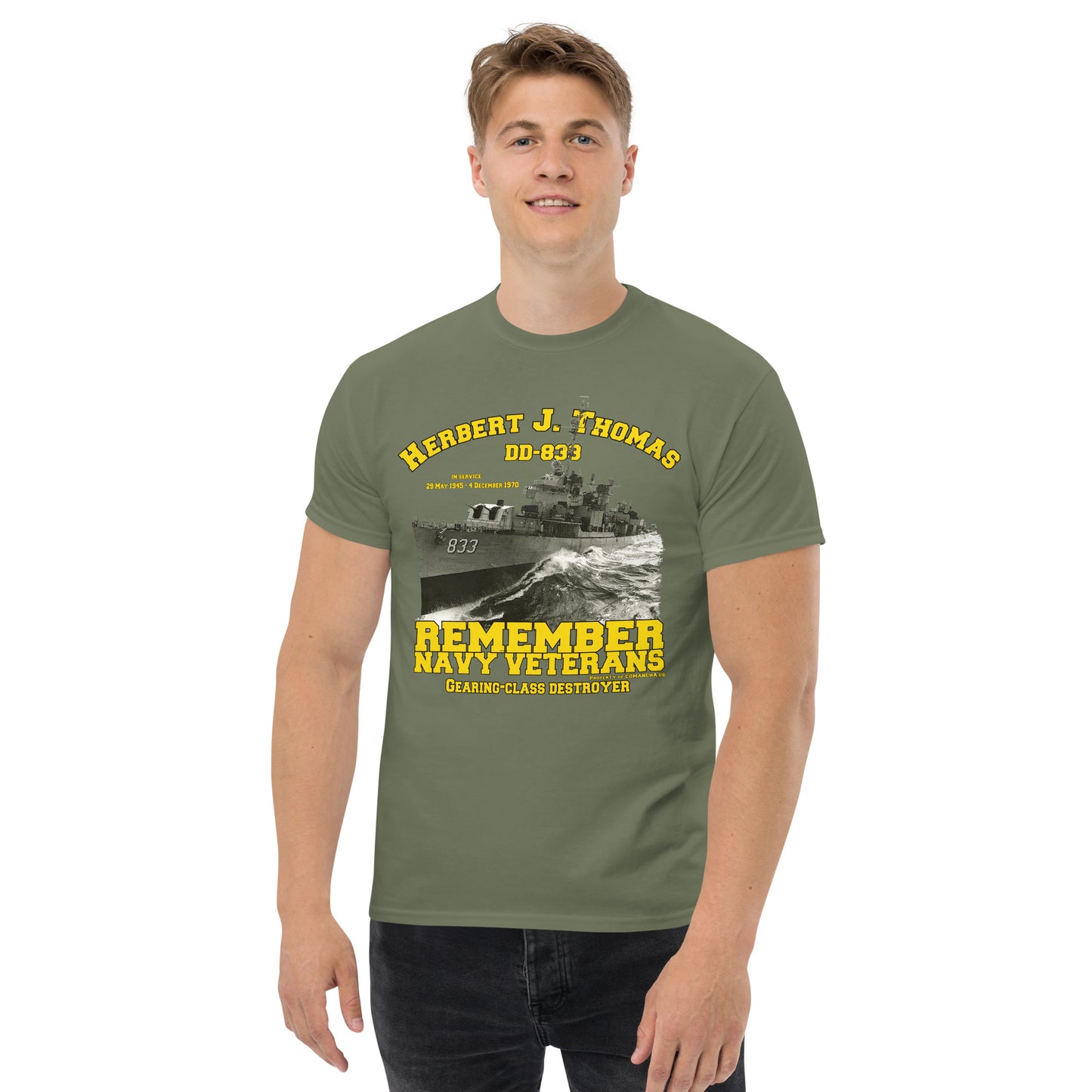 USS Herbert J. Thomas DD-833 T-shirt,