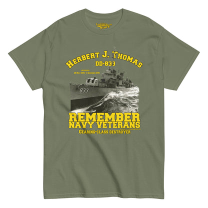 USS Herbert J. Thomas DD-833 T-shirt,