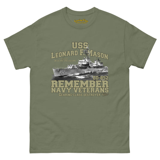 USS Leonard F. Mason Shipmats T-shirt