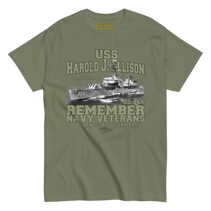 USS Harold J. Ellison DD-864 Destroyer T-shirt