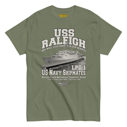 USS Raleigh LPD-1 Navy Shipmates T-shirt