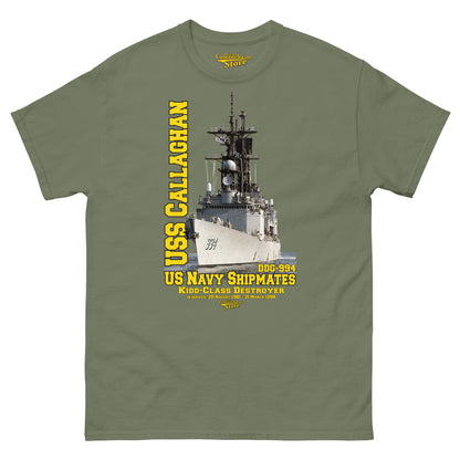 USS Callaghan DD/DDG-994 Shipmates T-shirt