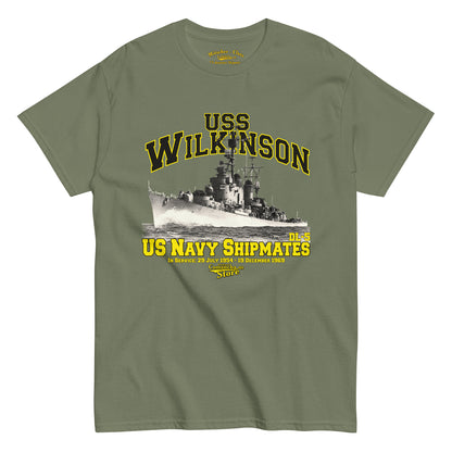 USS Wilkinson DL-5 Destroyer t-shirt