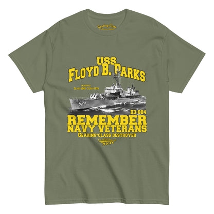 USS Floyd B. Parks DD-884 t-shirt,