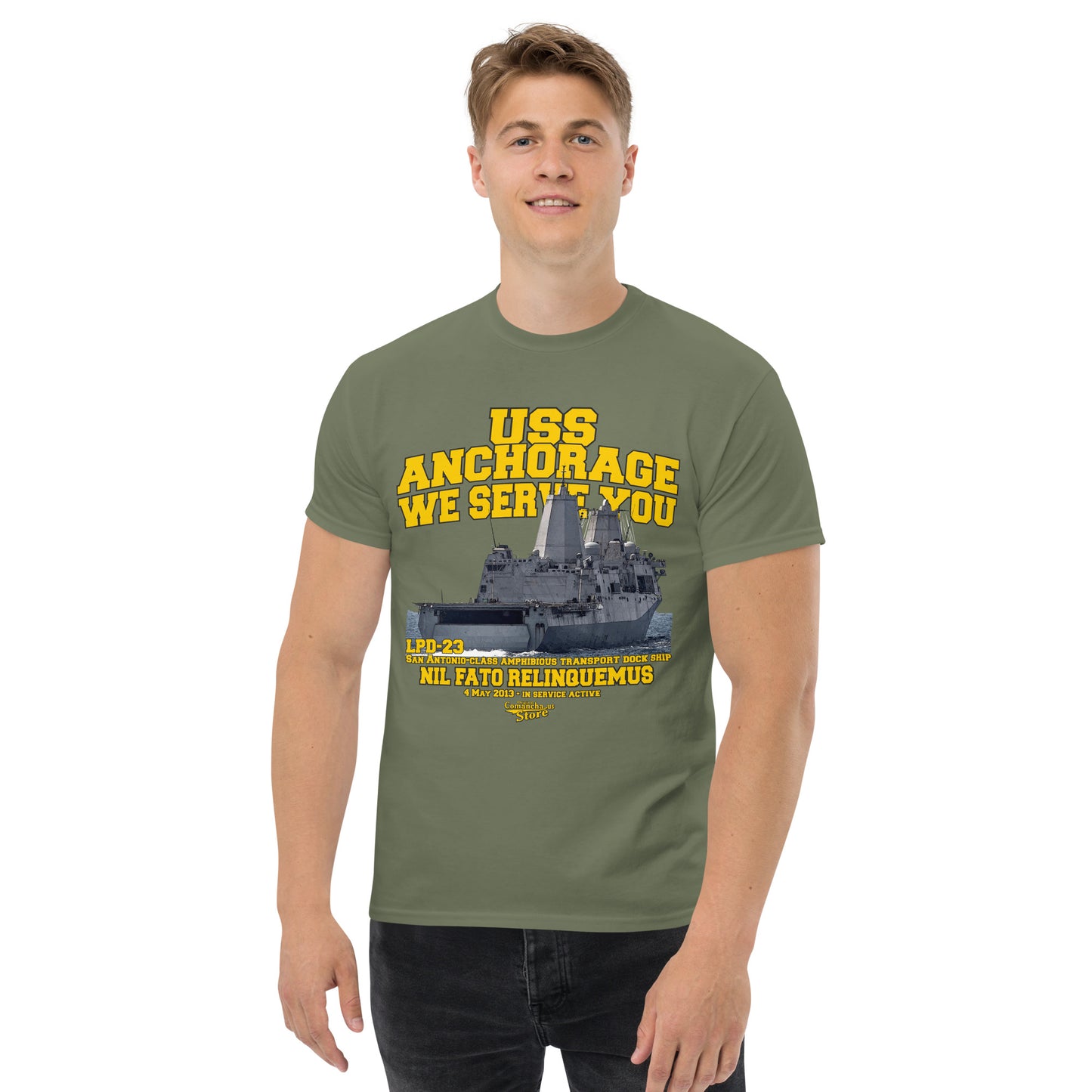 USS Anchorage LPD-23 t-shirt