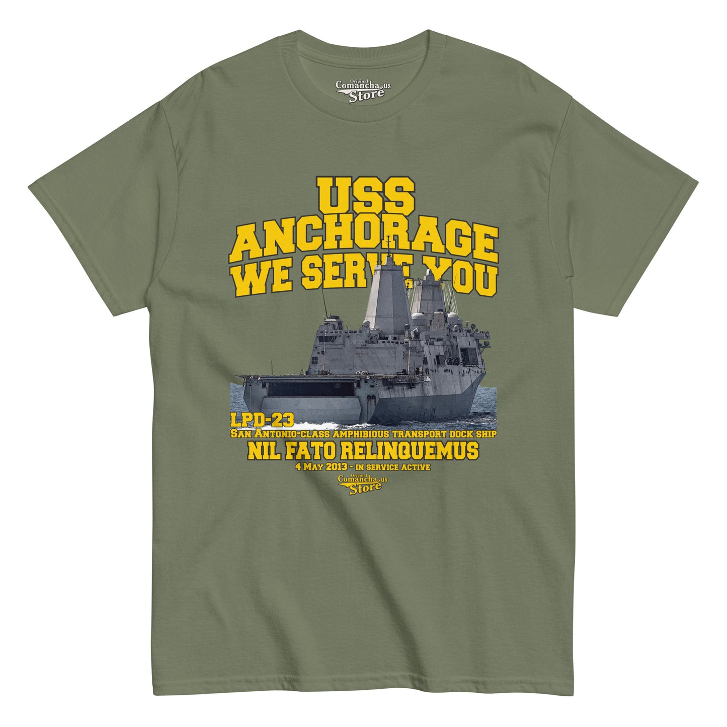 USS Anchorage LPD-23 t-shirt