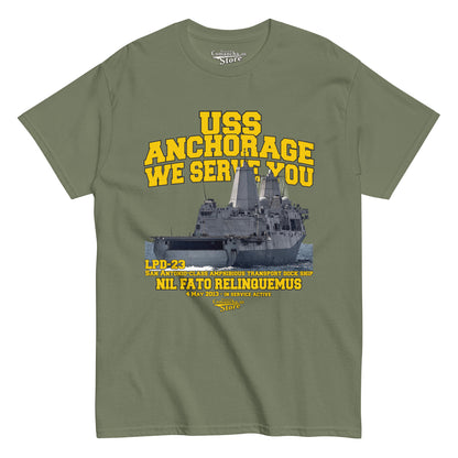 USS Anchorage LPD-23 t-shirt