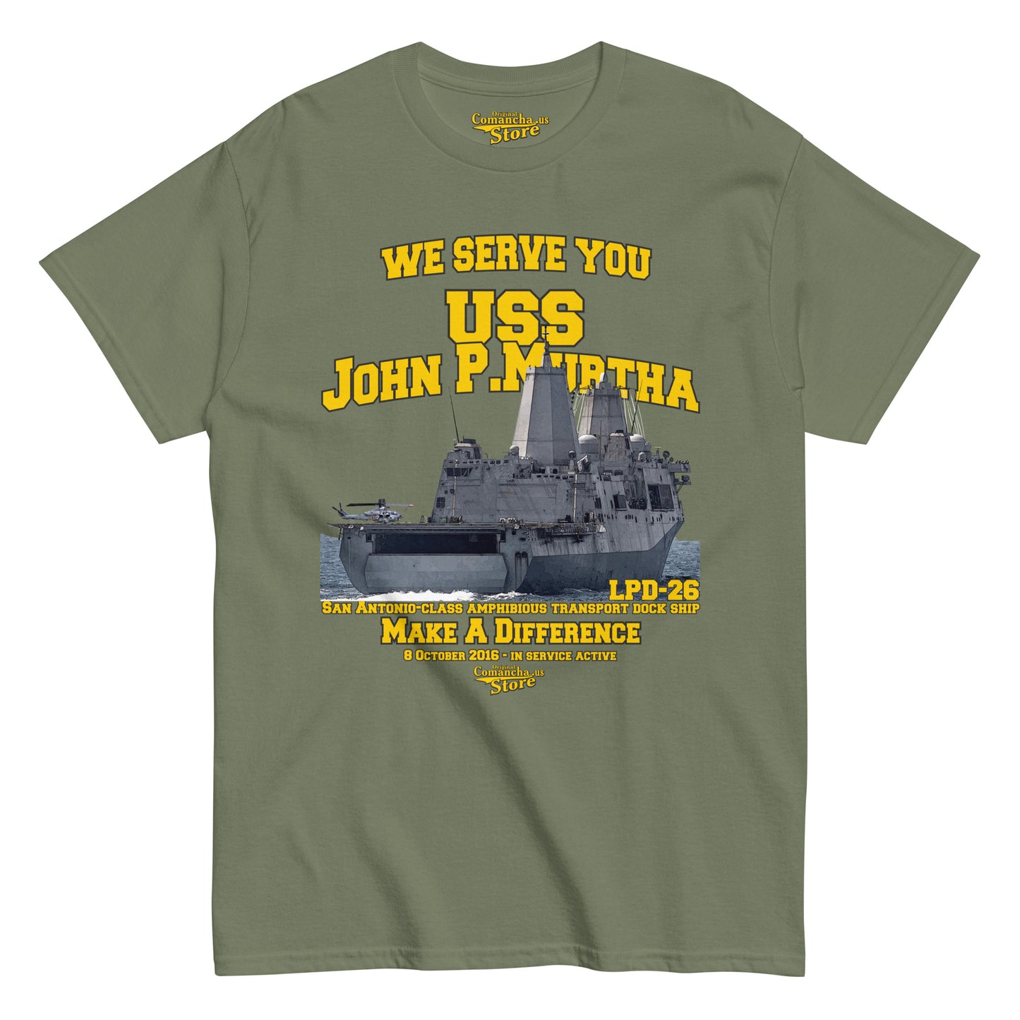 USS John P. Murtha LPD-26 t-shirt