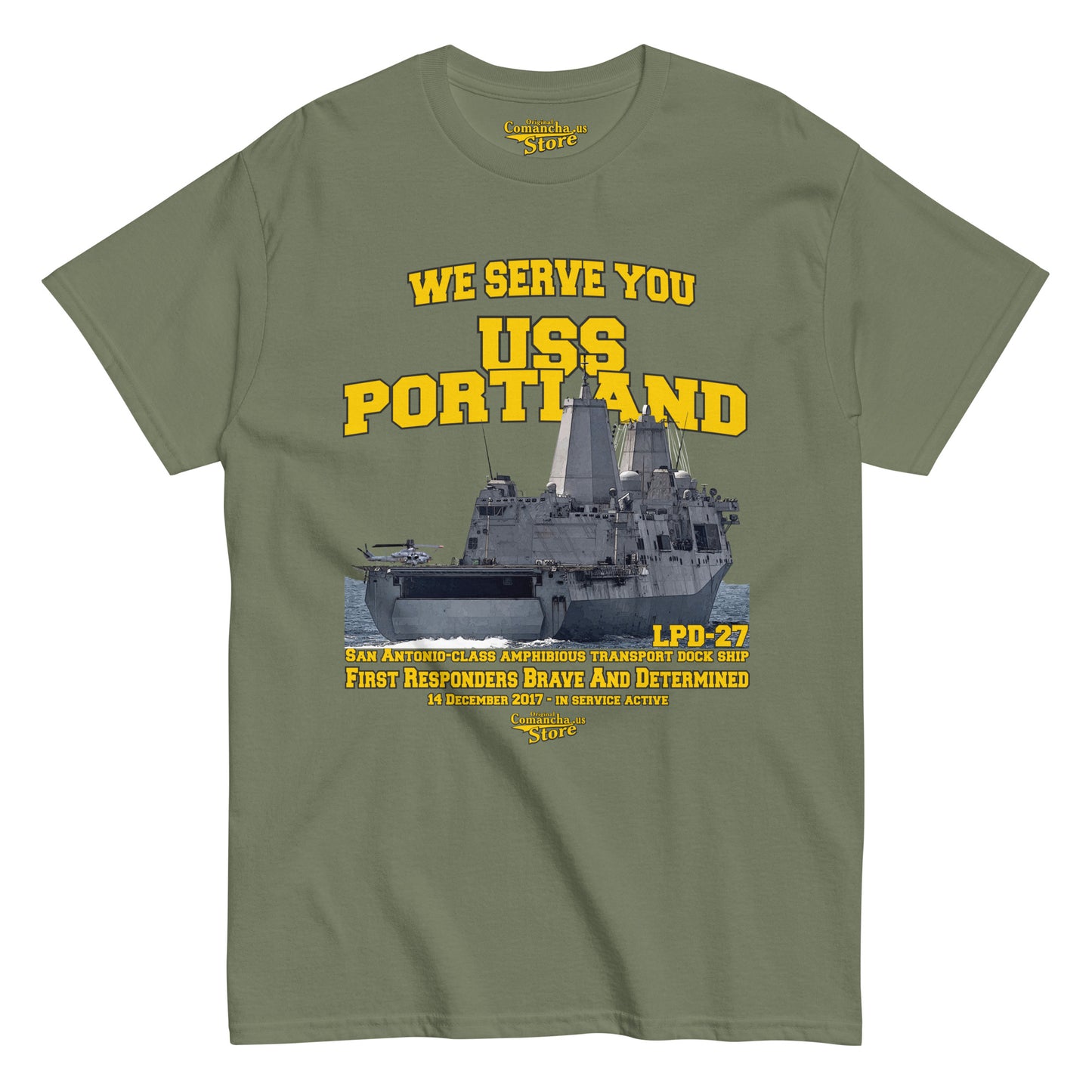 USS Portland LPD-27 t-shirt