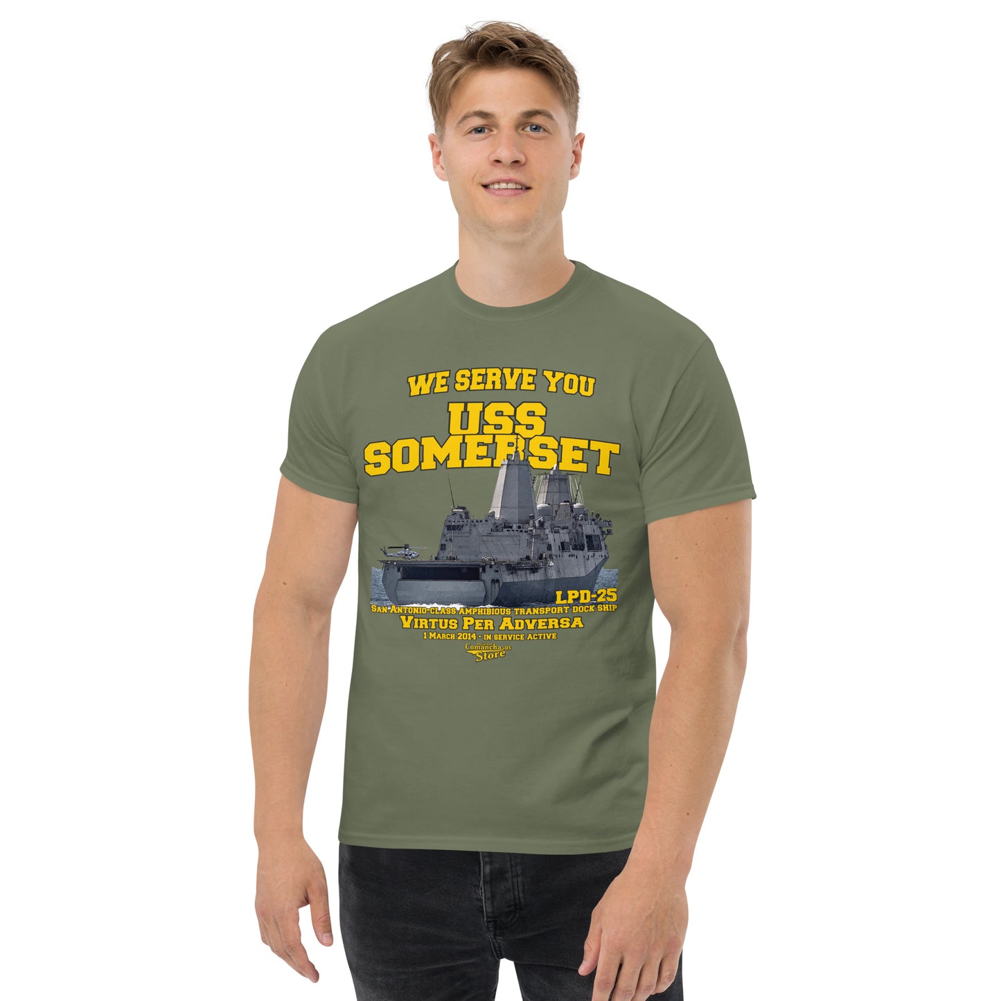 USS Somerset LPD-25 t-shirt