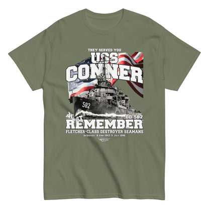 USS Conner DD-582 Destroyer T-shirt