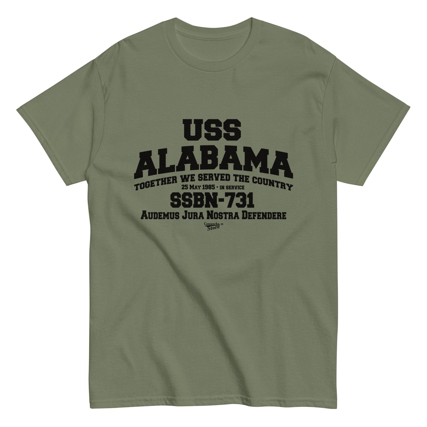 USS ALABAMA SSBN-731 Shipmates T-shirt