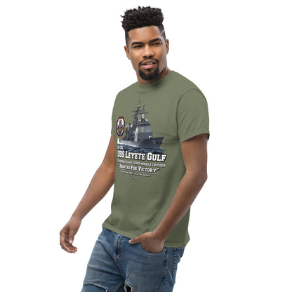 USS LEYETE GULF t-shirt, USS LEYETE GULF cruiser T-shirt,USS LEYETE GULF CG-55 US Navy Cruiser Veterans T-shirt, US Navy Cruiser Tee, Comancha Navy T-shirt,