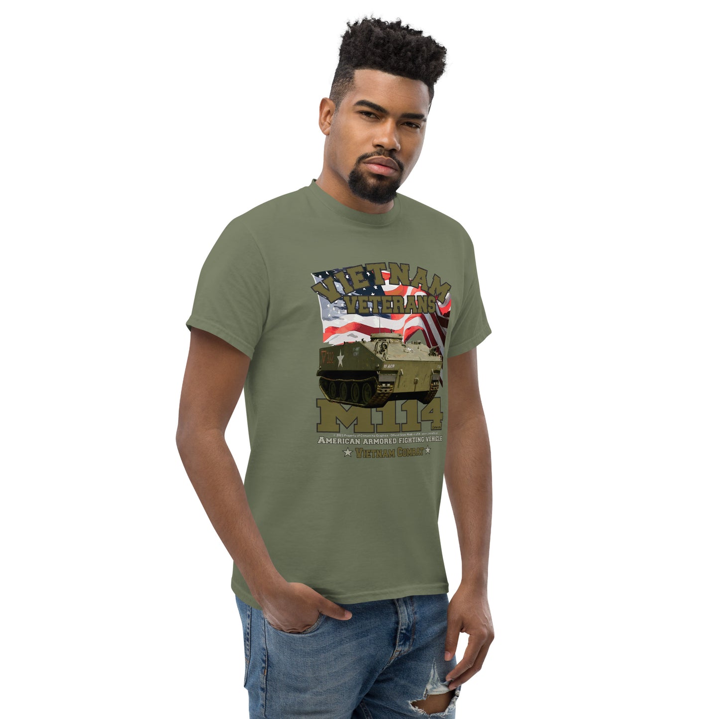 M114 veterans t-shirt,Vietnam veterans tee,comancha,M114 Armored Fighting Vehicle Veterans t-shirt,