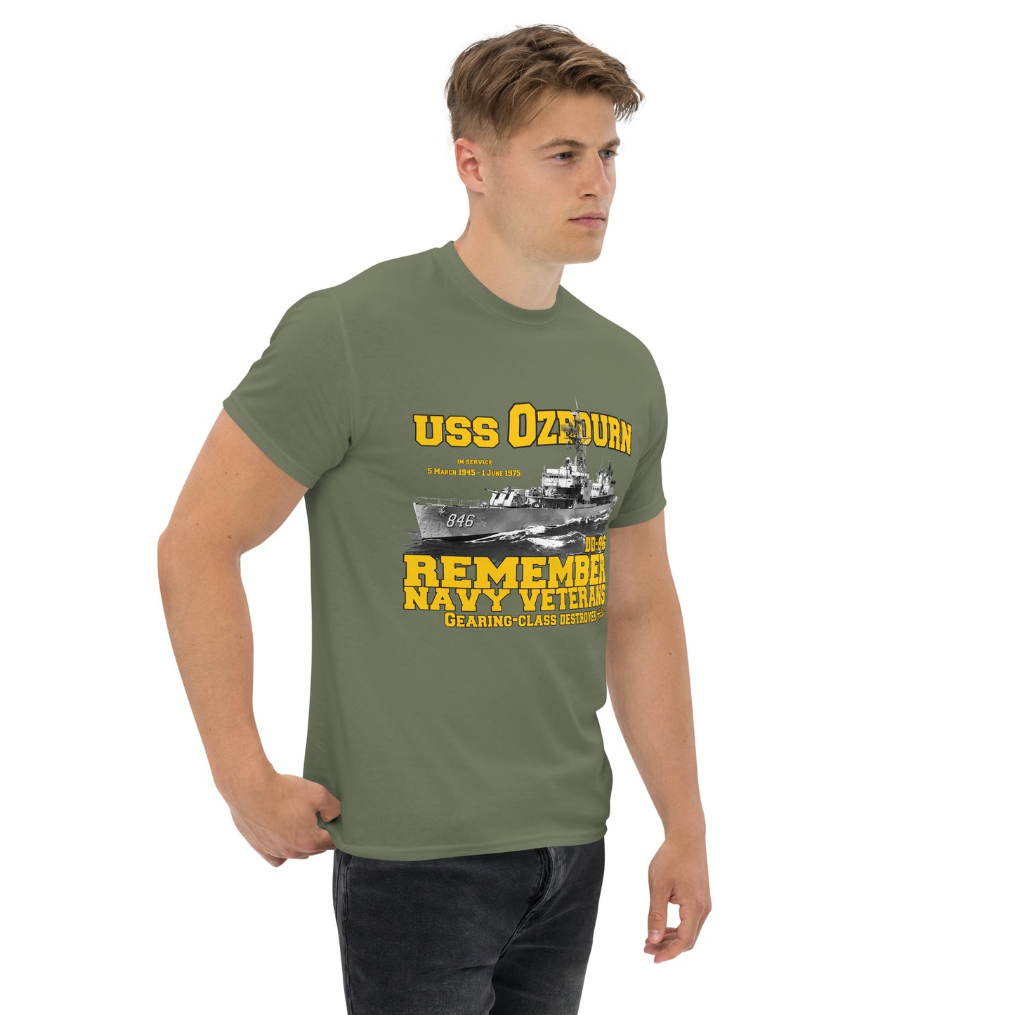 USS Ozbourn DD-846 Shipmates t-shirt