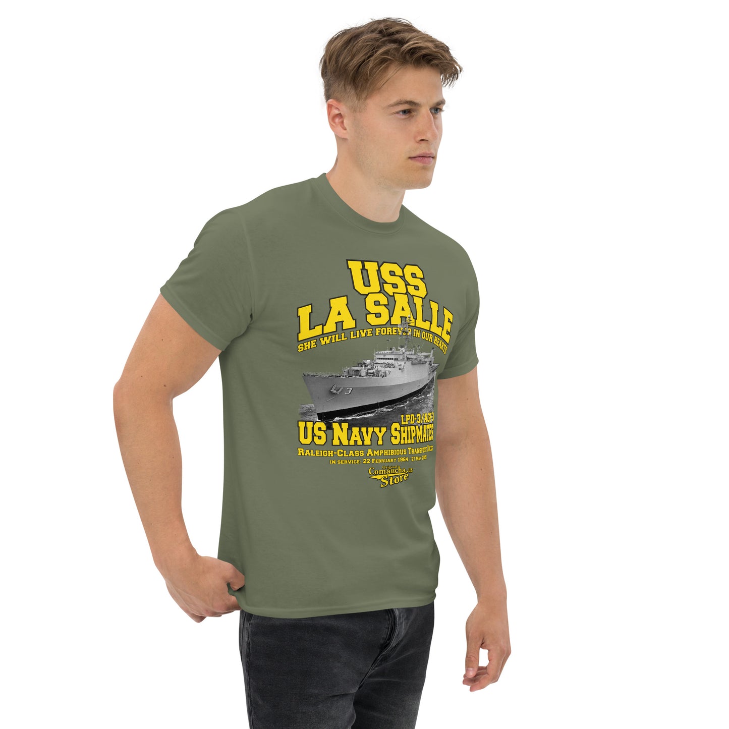 USS La Salle LPD-3 Shipmates t-shirt,