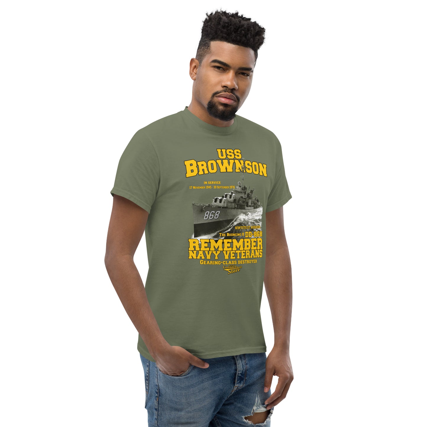 USS Brownson DD-868 Shipmates tee,