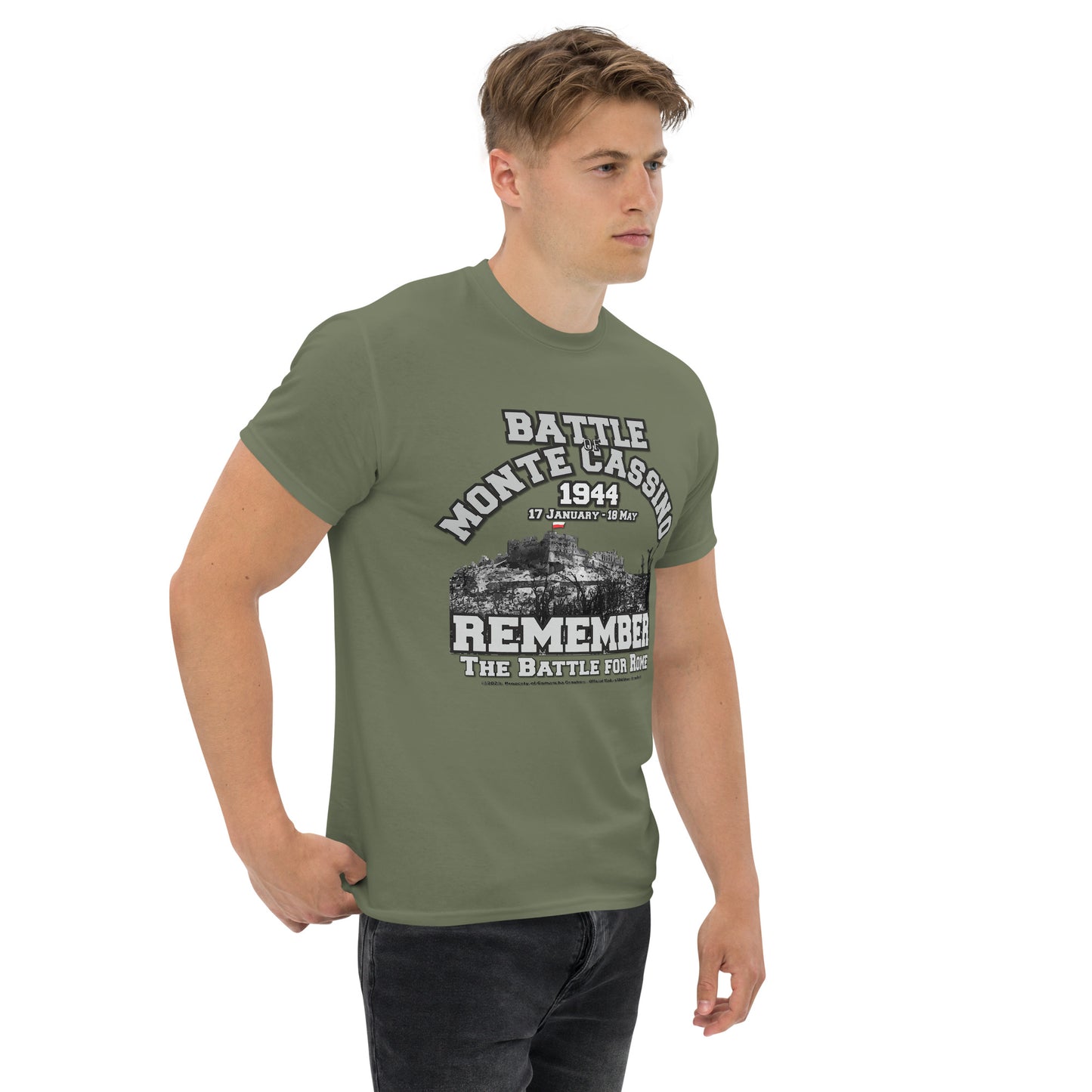 Battle Of Monte Cassino 1944 T-shirt