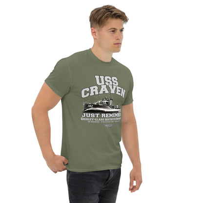 USS Craven DD-382 Shipmates T-shirt