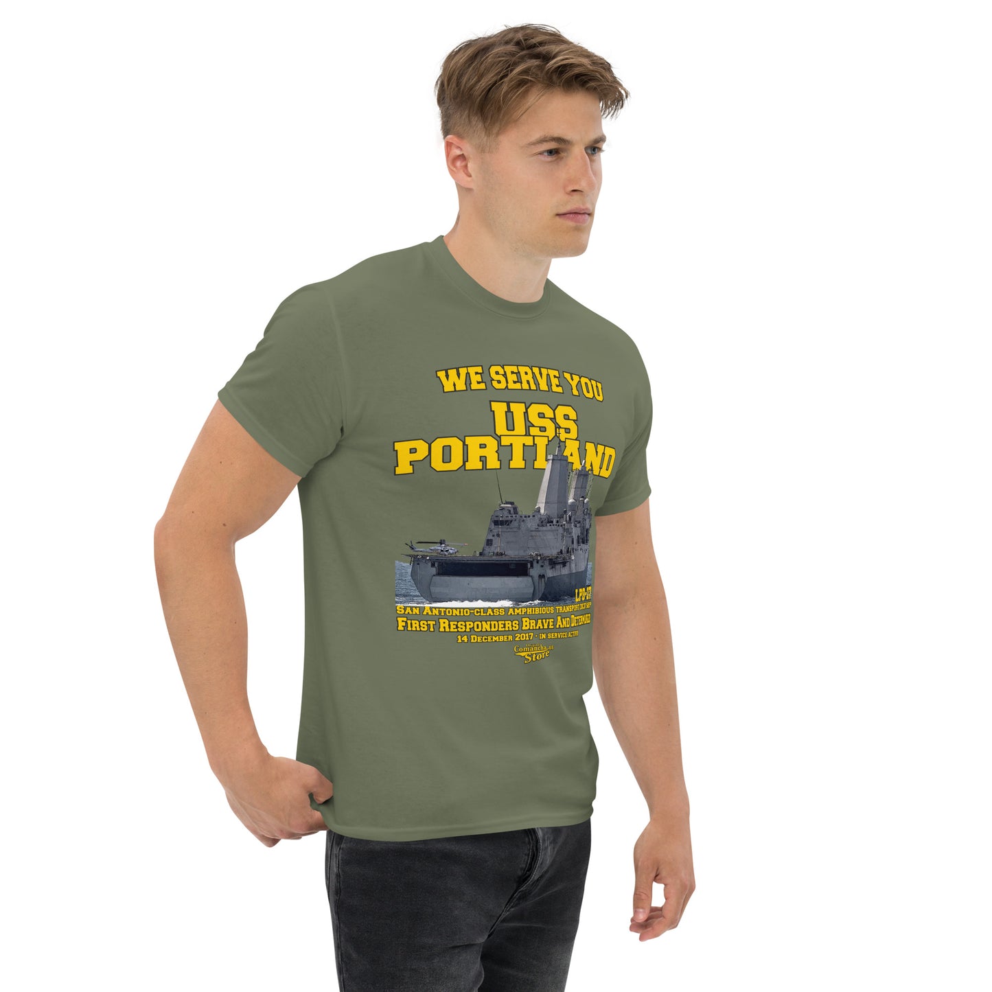 USS Portland LPD-27 t-shirt