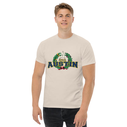 Austin - Texas state, T-Shirt Comancha.us, Austin Cuty tee, Austin City tees,