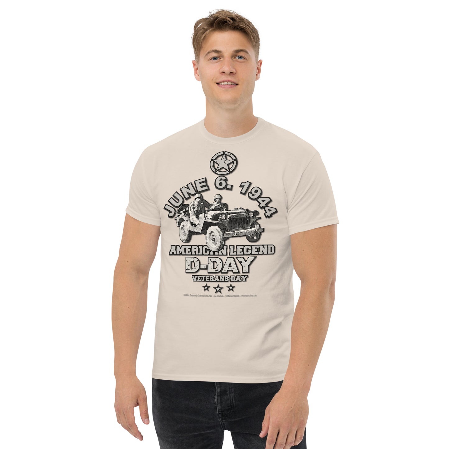 D-DAY American Legend Veterans t-shirt