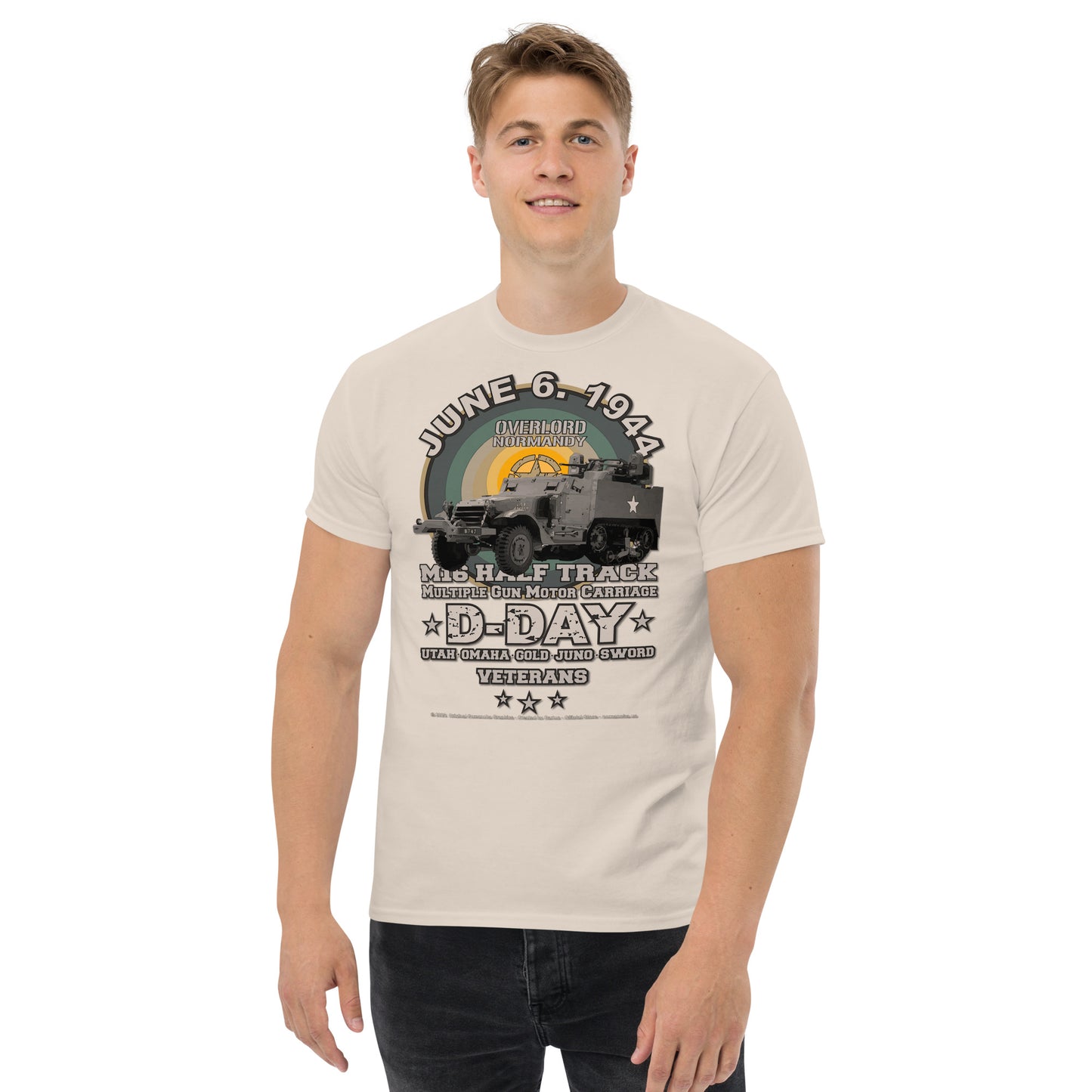 M16 Half Track US Army Veterans T-shirt