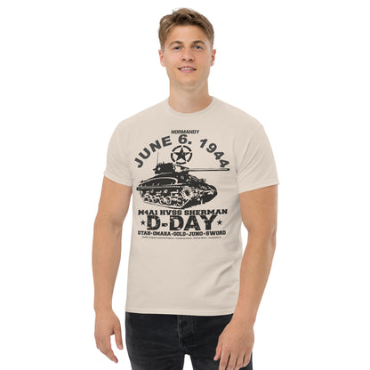 D-Day HVSS Sherman Veterans T-shirt