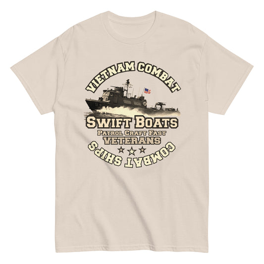 Swift Boats Veterans T-Shirt, PCF Veterans, Comancha,