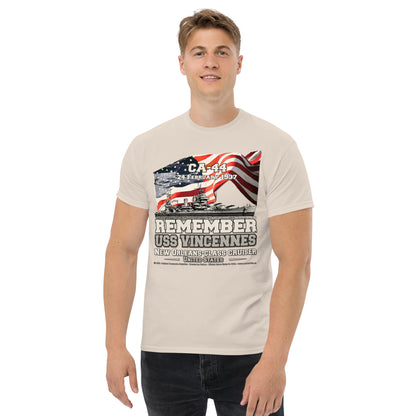 USS VINCENNES CA-44 Cruiser T-shirt