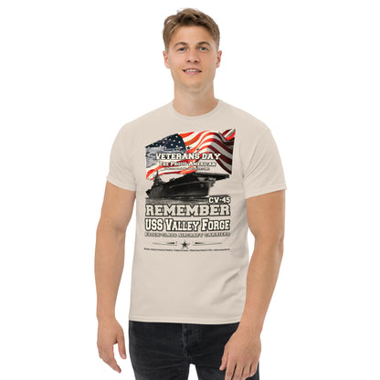 USS VALLEY FORGE CV-45 Aircraft Carrier T-shirt